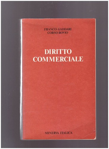Diritto commerciale - diritto,
