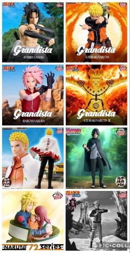 Lotto figurine naruto - naruto, boruto