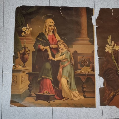 Lotto stampe religiose - lotto, 3