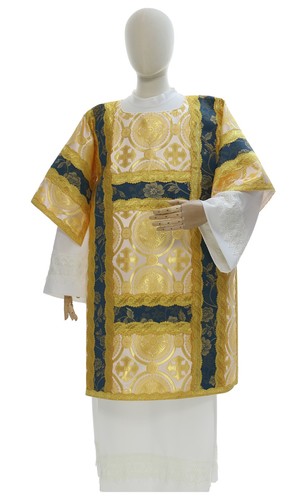 Dalmatica romana crema mariana - romana,