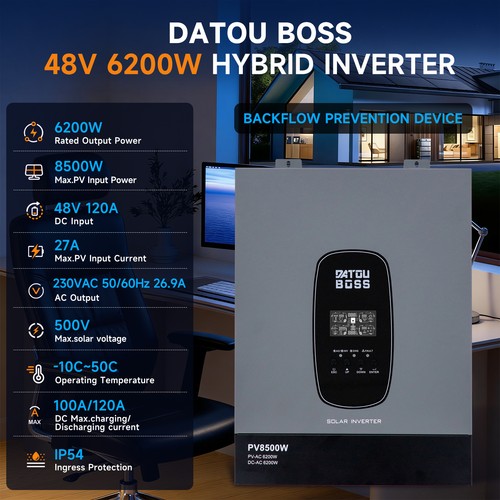Inverter solare ibrido - ibrido, 48v