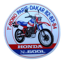 Autocollant 1° Honda XL 600L