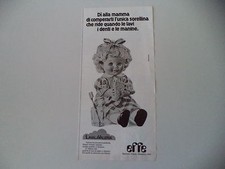 advertising Pubblicità 1978 BAMBOLA EFFE FRANCA VALERIA