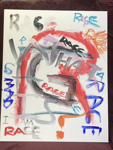 Quadro rabbia - quadro, "rabbia"