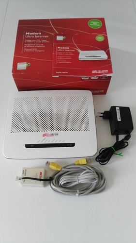 Modem router adsl fibra - router,