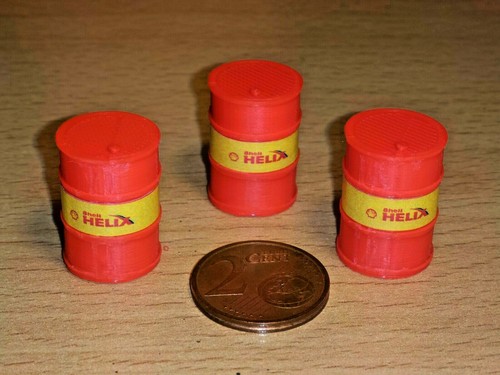 3x bidoni carburante - 1/43,