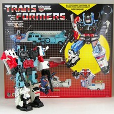 Nuovo Transformers G1 Reissue Autobots Defensor MISB Action Figure Box Set