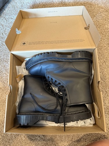 Stivali docmartens neri vegan - neri,