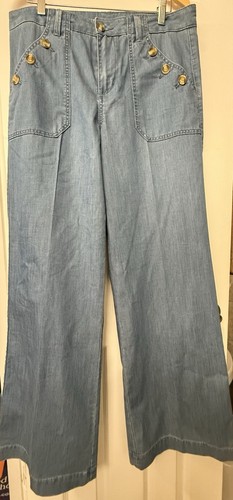 Pantalone donna denim gamba