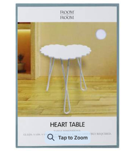 Tavolino room cuore - room™,