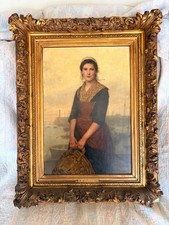 Antico ritratto francese in