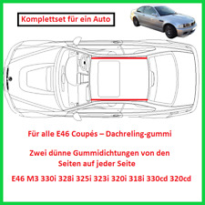 BMW E46 Coupe M3 330i 328i 330cd - Guarnizione in gomma barre portatutto - Kit completo