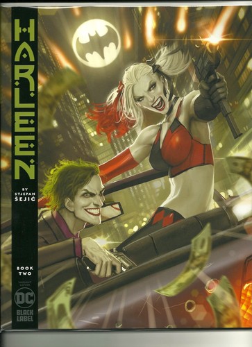 Comics black label harleen - black,