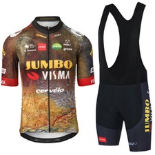 Completo Ciclismo estivo Jumbo Visma 2022 tuta tuta MTB Fondello Gel