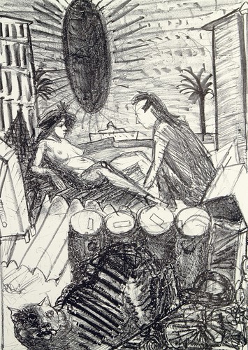 Ddr siesta nel cortile - ddr.,