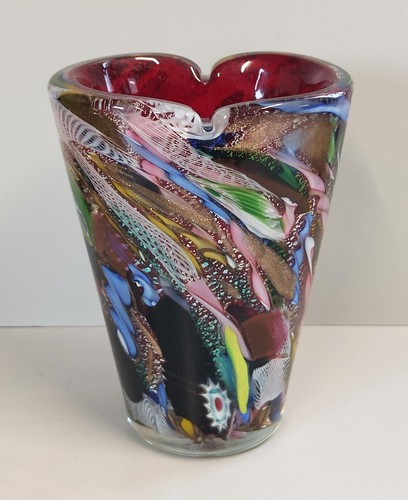 Vaso tutti frutti vetro murano - tutti,