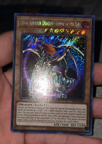 Drago imperatore del caos - drago,