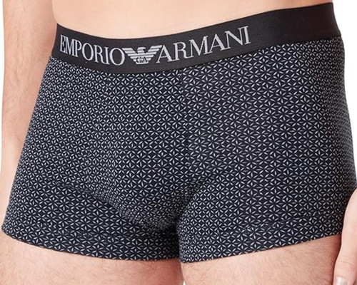 Boxer emporio armani uomo nero - uomo,