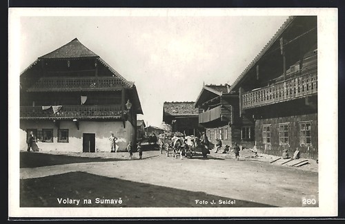 Cartolina volary sumave - na,