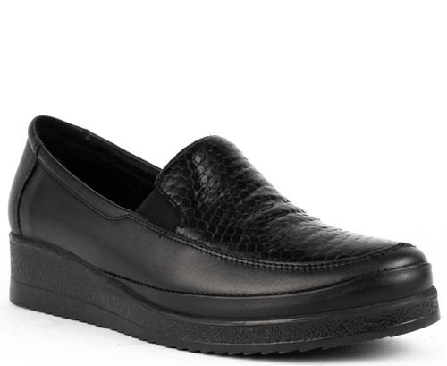 Mocassino donna conte nero - donna,