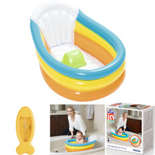 Bestway BAGNETTO GONFIABILE PER BAMBINI NEONATI PORTATILE cm 76x48x33 51134