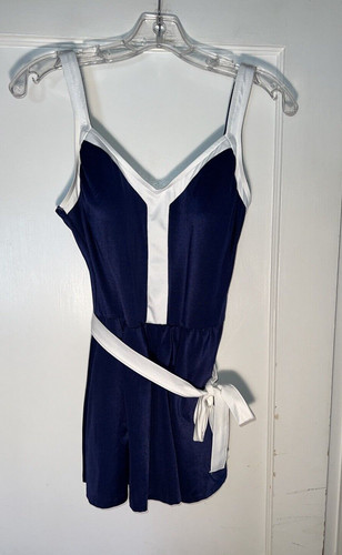 Costume bagno blu vintage - da,