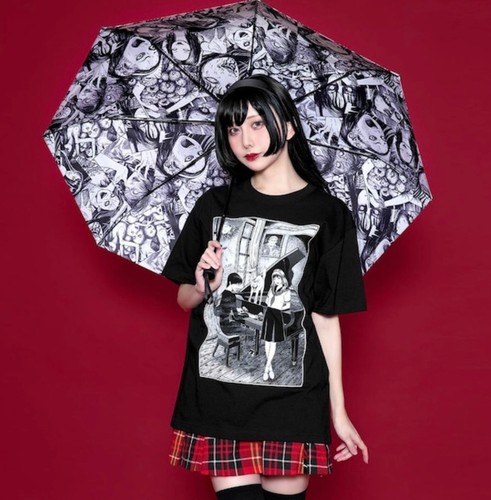 Ombrello pieghevole junji ito - pieghevole,