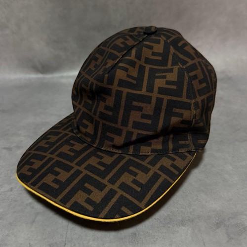 Fendi zucca pattern cap - fendi, ff