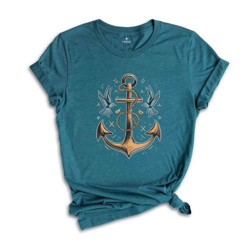 Anchor birds shirt regalo per - birds,