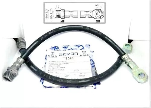 8020 coppia tubi freno - tubi,
