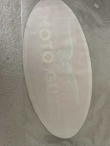 Moto guzzi decal 13x27 inches - guzzi,