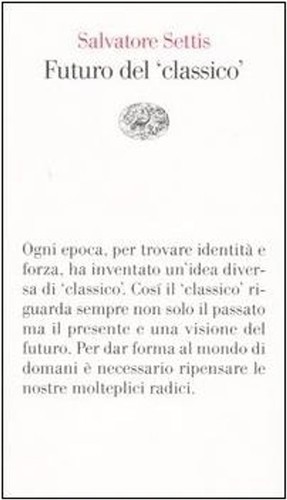 Libro salvatore settis - libro,