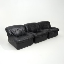 Poltrone modulari in pelle