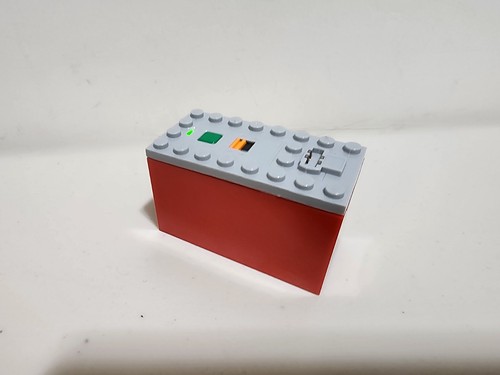 Lego rosso scatola - lego, batteria