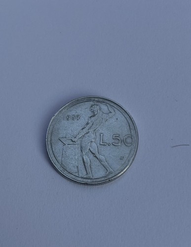 Lire 1957 con difetto di - difetto,