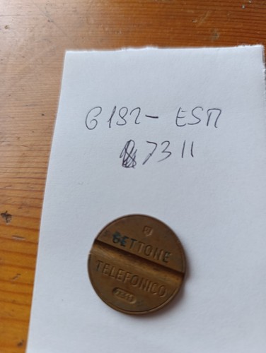 Gettone telefonico 7311 essere - 7311,