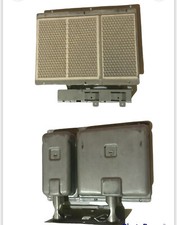 BRUCIATORE INFRAROSSI STUFA A GAS DE LONGHI 3 ZONE CM 23X17 VEDI FOTO X DIFETTO