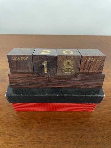 Calendario perpetuo scrivania