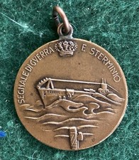 Medaglia Stemma Regia Marina Nave Regio Sommergibile Calvi Riconio