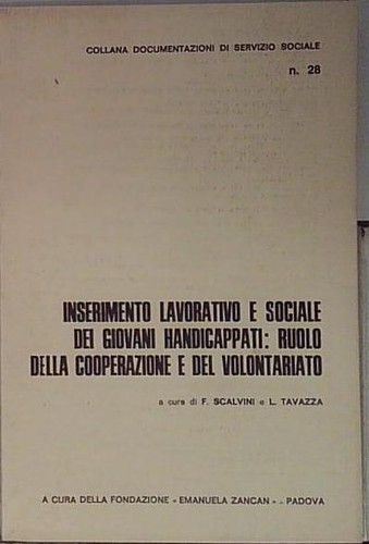 Inserimento lavorativo e - inserimento,