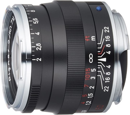 Carl zeiss planar mm - mm, f2