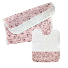 Busta con tela aida+ bavaglino