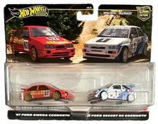 Hot Wheels Ford '87 Sierra '93 Escort RS Cosworth 2 Pack 1:64 Modellino Auto Rally
