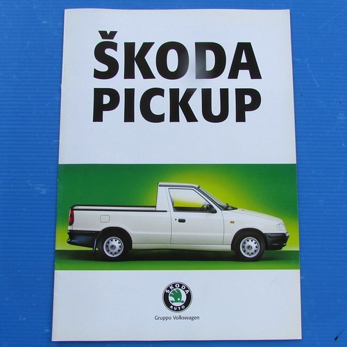 Depliant brochure skoda - skoda, pick