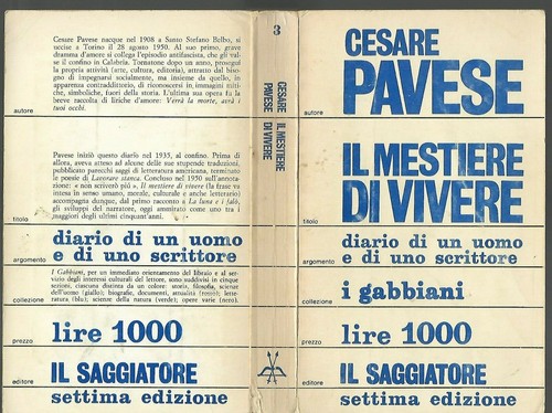 Mestiere vivere cesare - di,