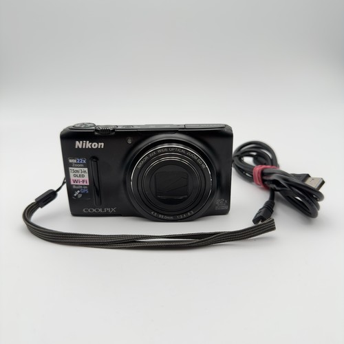 Nikon coolpix s9500 nera usata - nikon,