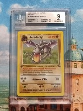 Aerodactyl Holo 1 Ed Italian Fossil Bgs 9