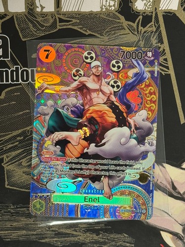 One piece tcg scheda enel - scheda,