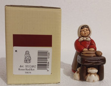 THUN Presepe Classico: Fornaia rossa - S552A82 - Fuori Produzione 