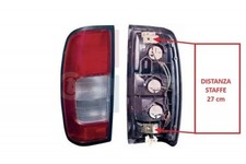 FANALE POSTERIORE SX BIANCO/ROSSO PER NISSAN NAVARA-KING CAB 09/1997>12/2004 MOD